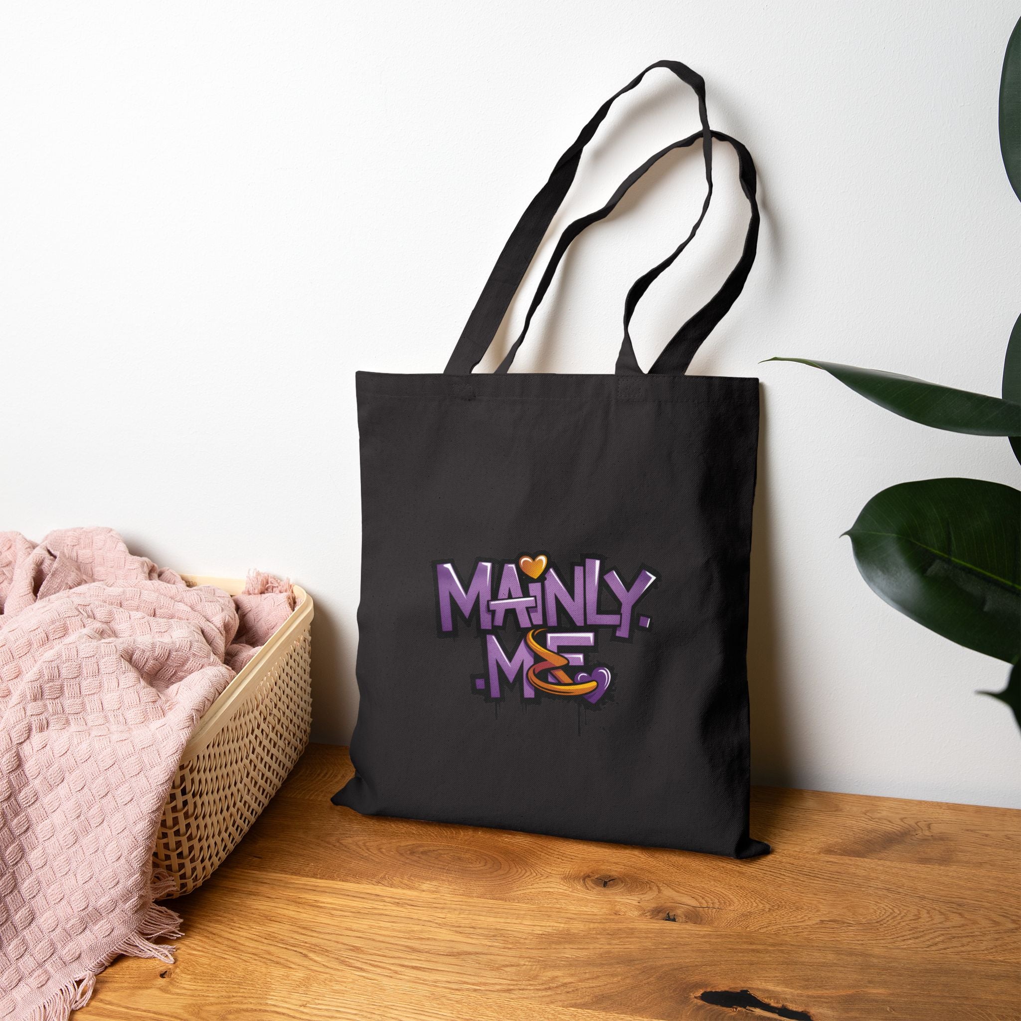 MainlyME Canvas Tote Bag | Choose You First Collection