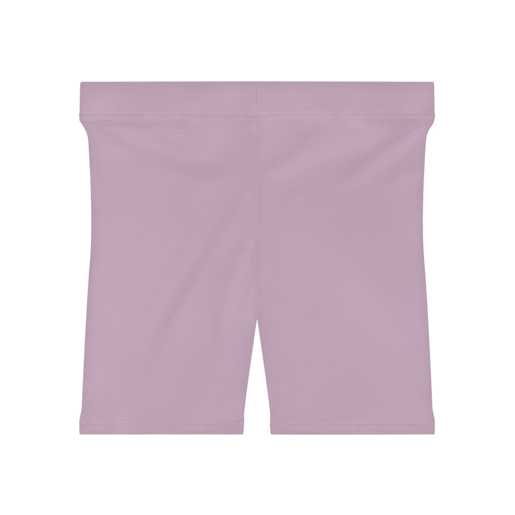 Biker Shorts — "Mainly Me" Cute Graphic