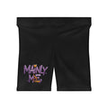 Biker Shorts — "Mainly Me" Cute Graphic