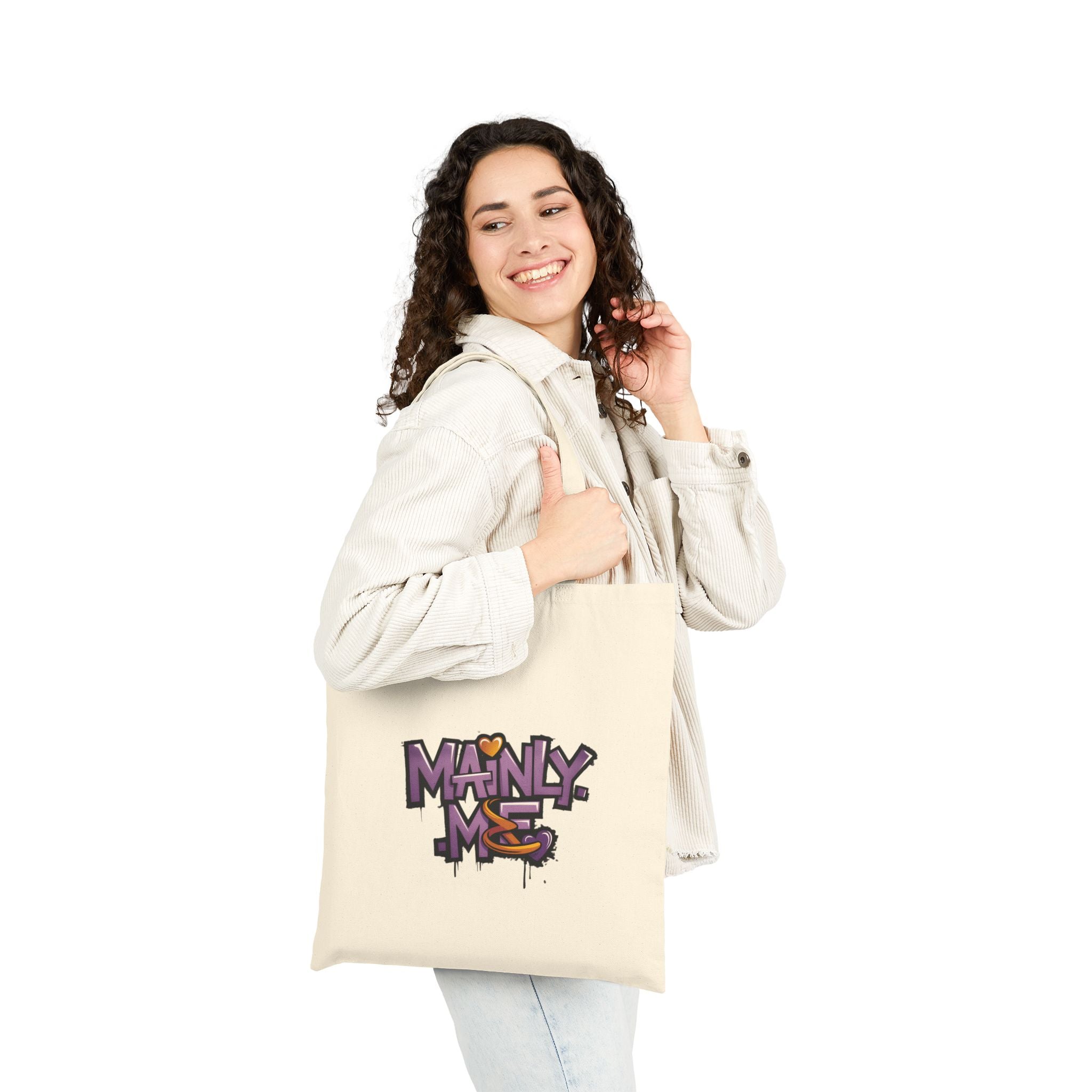 MainlyME Canvas Tote Bag | Choose You First Collection